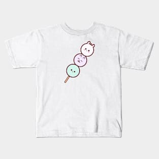 Kawaii Pastel Dango Kids T-Shirt